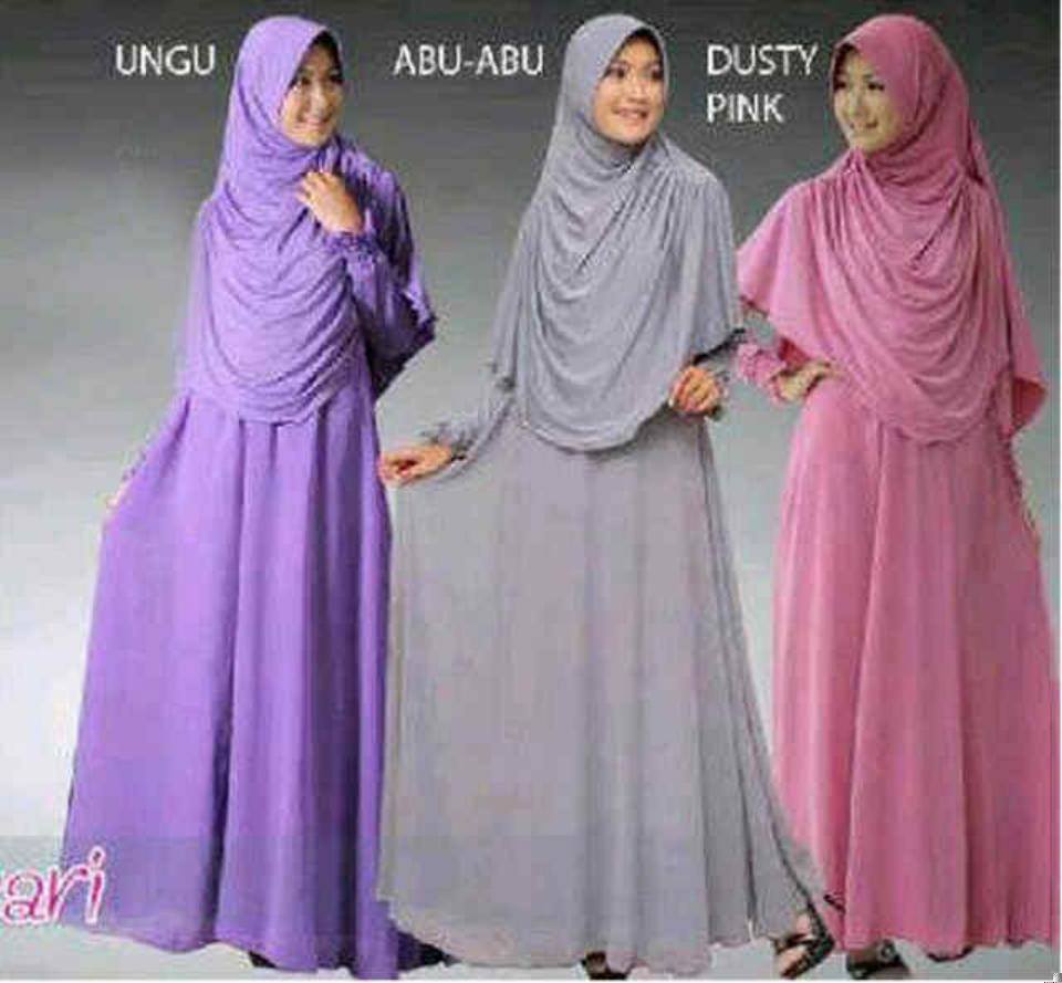 gamis syari elegan 92280