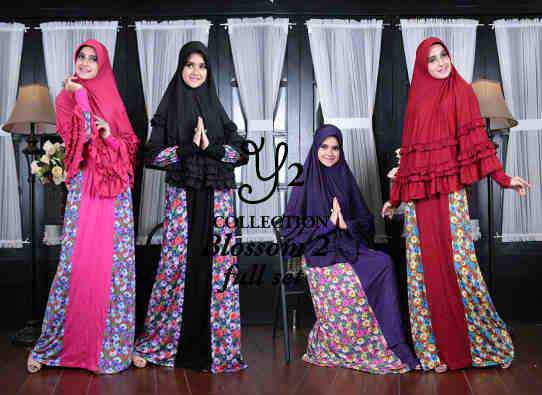 Blossom Syari set bergo