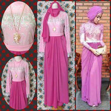 adela maxi dress pink