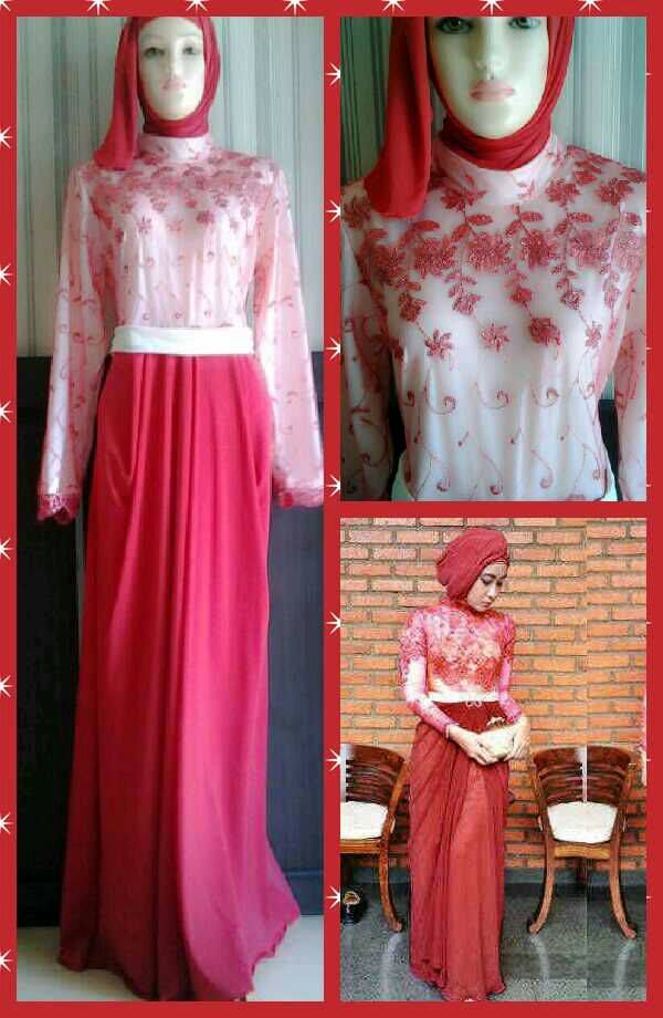 adela maxi red
