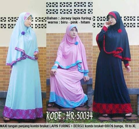 gamis bergo hr 50034