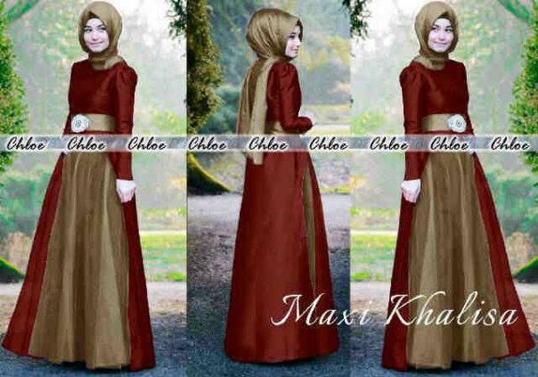 maxi khalisa Merah