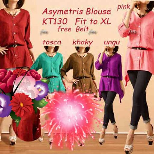 asymetris blouse