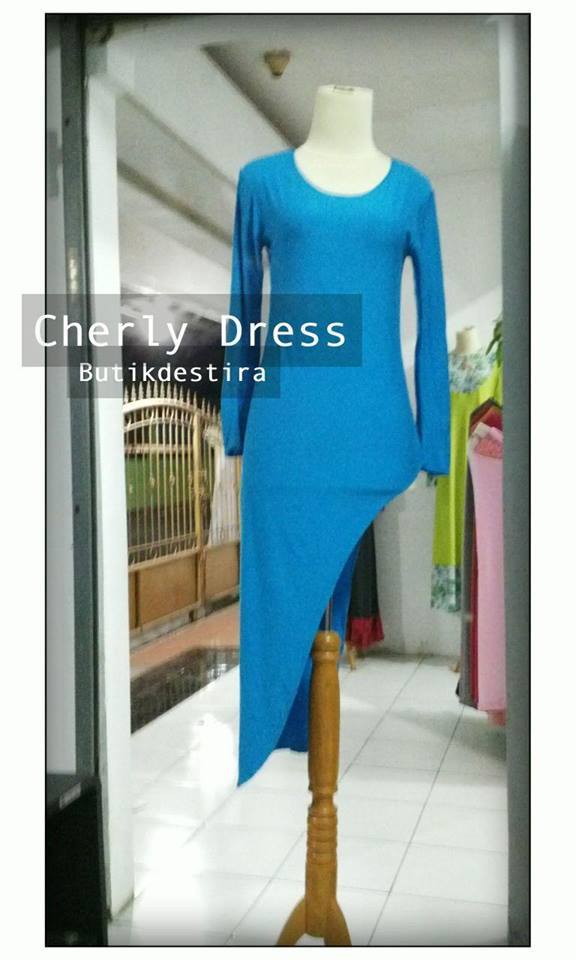 Cherly Dress Biru
