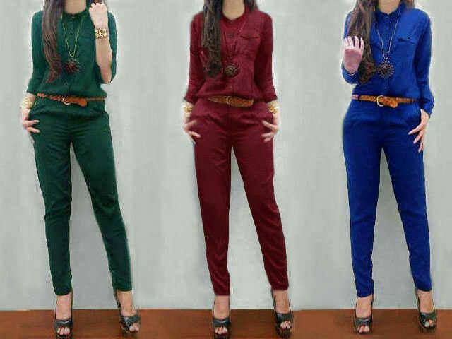 Jumpsuit katun