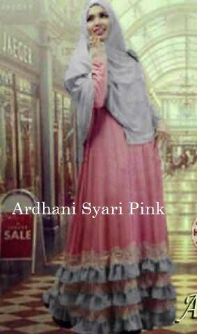 Ardhani syari pink