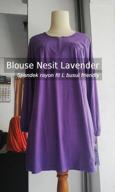 blouse nesit lavender