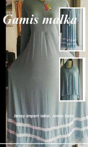 Gamis Malka Renda Kaca