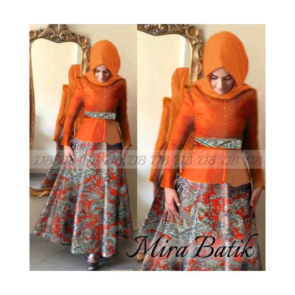 Maxi Mira Batik keong + Pasmina