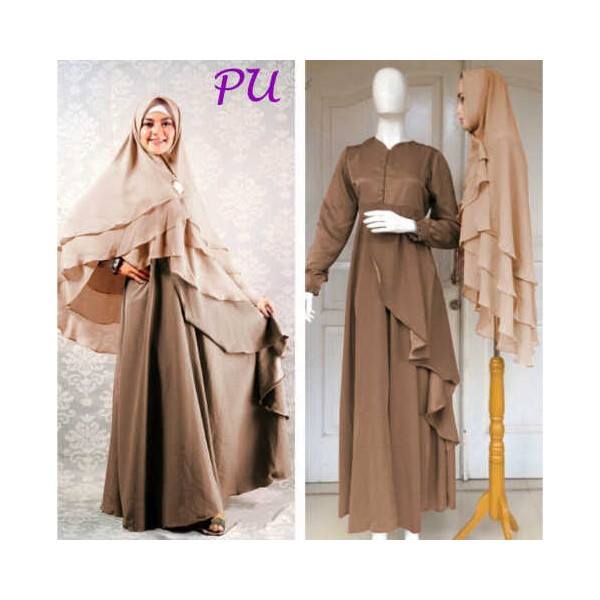 SILVA COKLAT Bergo set