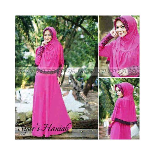 Syar'i Haniah magenta