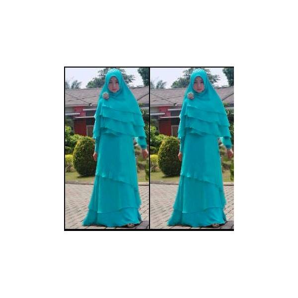 Upik syari busui turkis