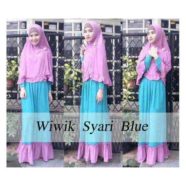 Wiwik syar'i blue