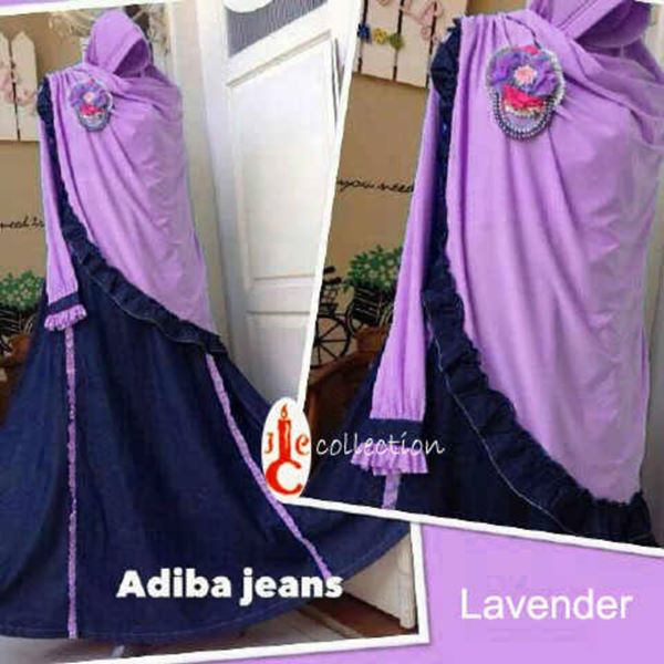 Adiba jeans lavender