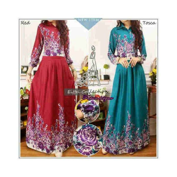 Simply maxi flowy katun rayon