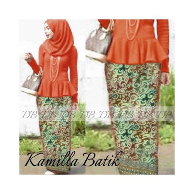Kebaya modern Kamilla batik