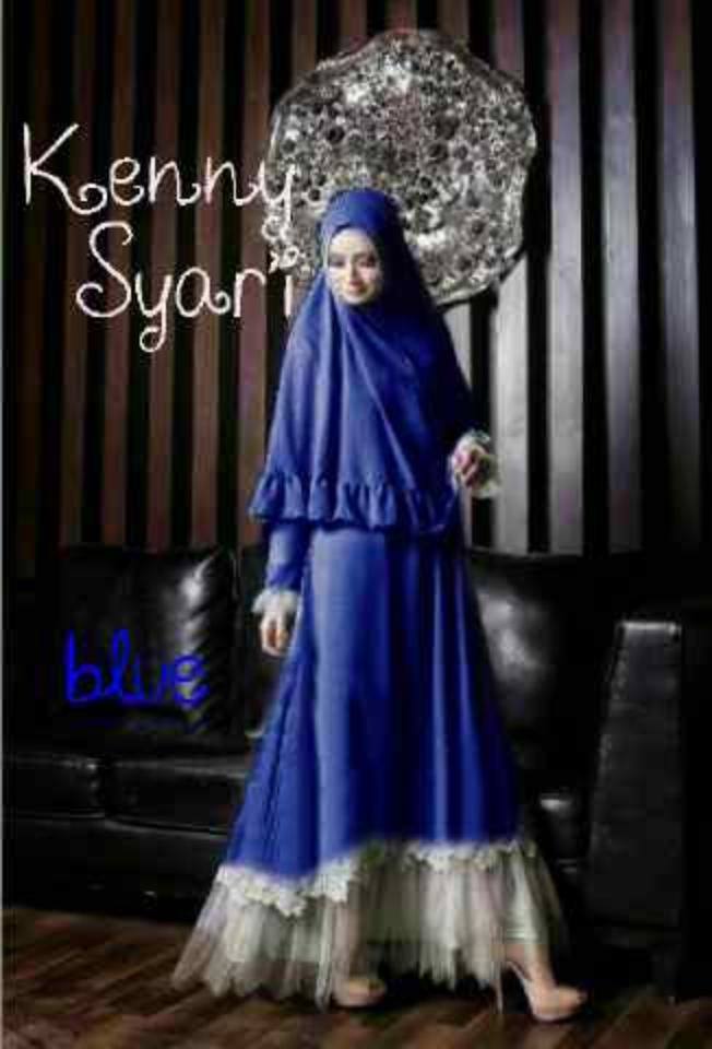 Kenny syari blue 