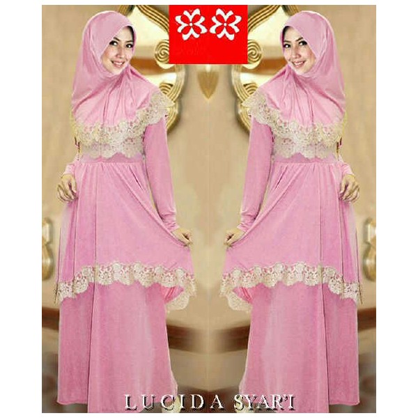 lucida syari pink