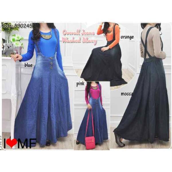 Maxi Jeans overall +iner , Warna Lihat Inner