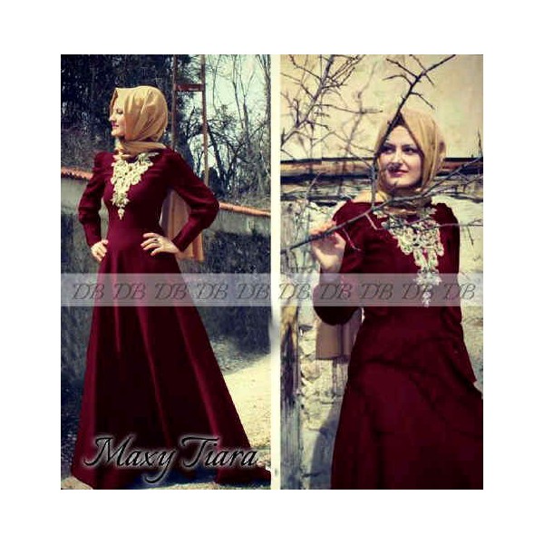 Maxi Tiara Maroon
