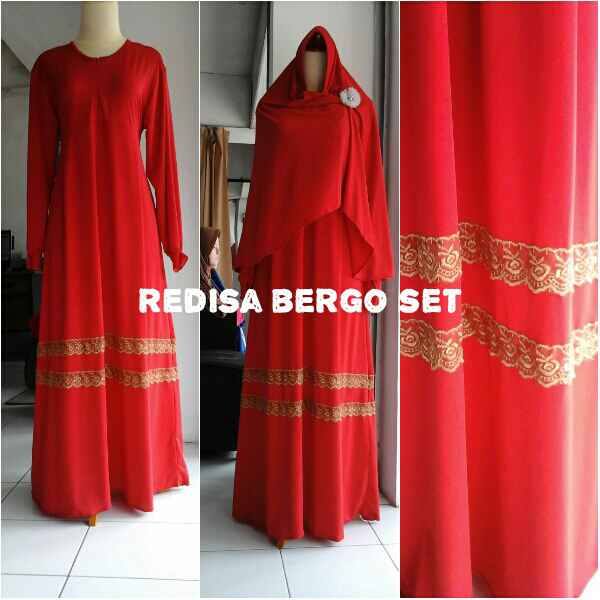 redisa bergo set
