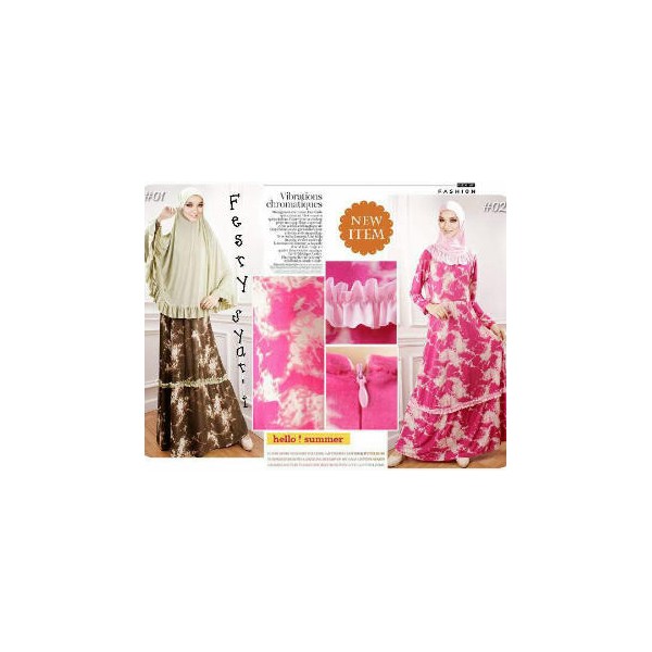 fresty tie die syari 