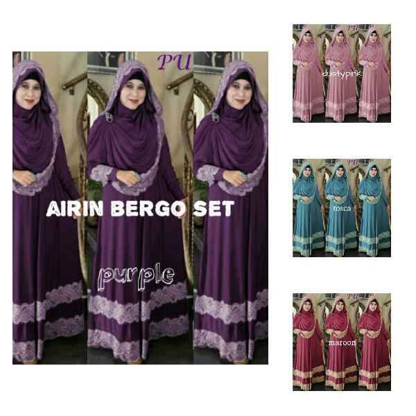 airin bergo set