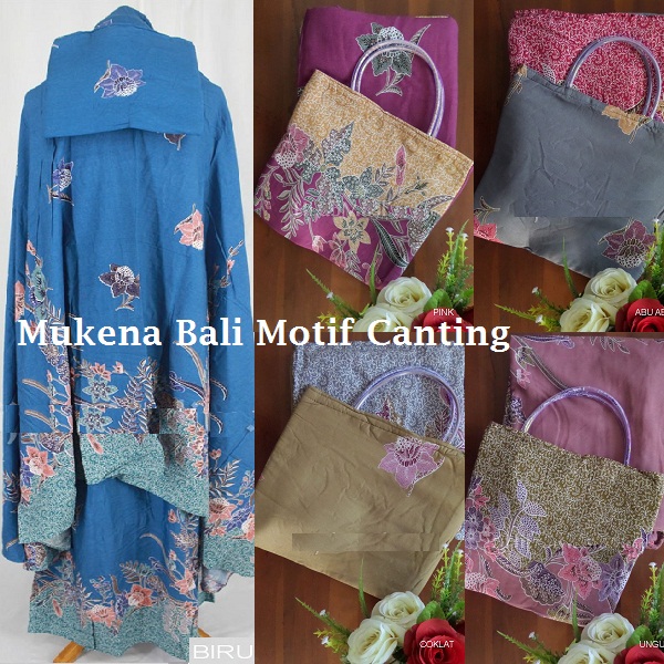 Mukena Bali Motif Canting