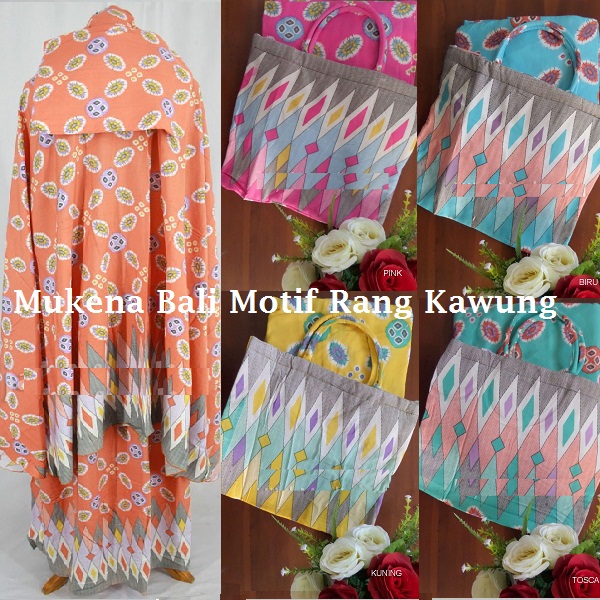 Mukena bali rang Kawung