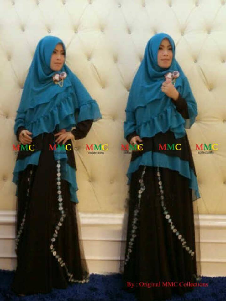 Vebhaa syari bergo black