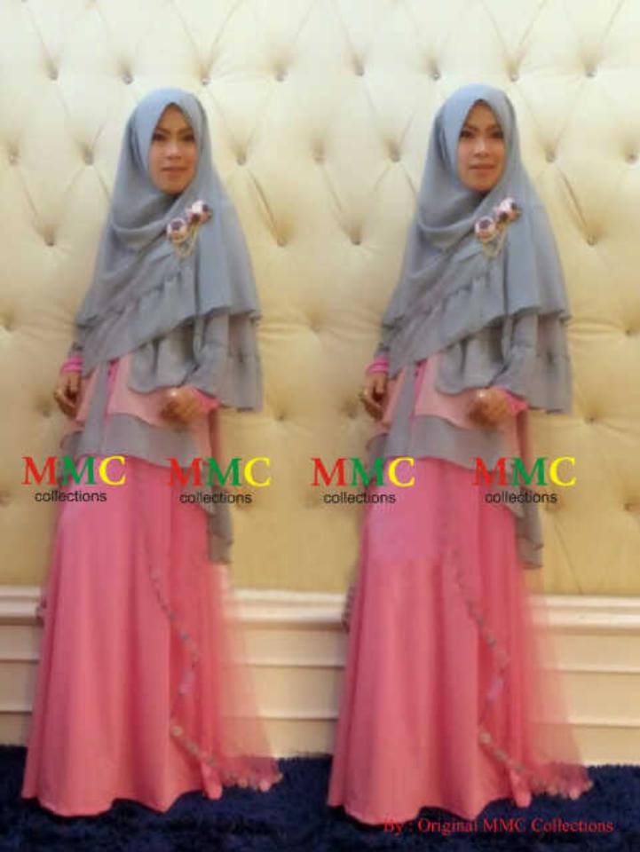 Vebhaa syari bergo pink