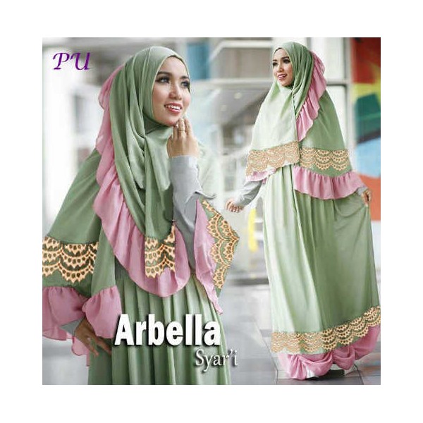 Arbella-Bergo-Set-Hijau