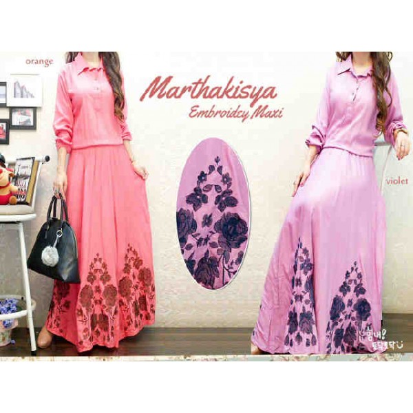 arthakisya embro maxi katun bordir
