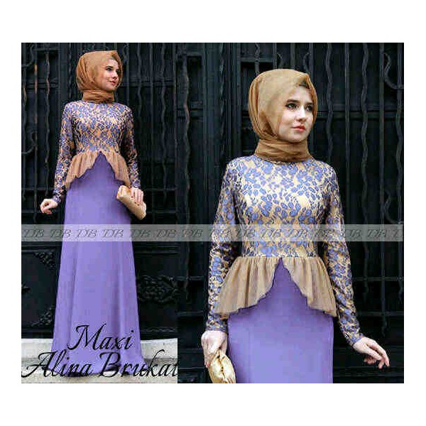 Maxi-ALina-Brukat-Ungu