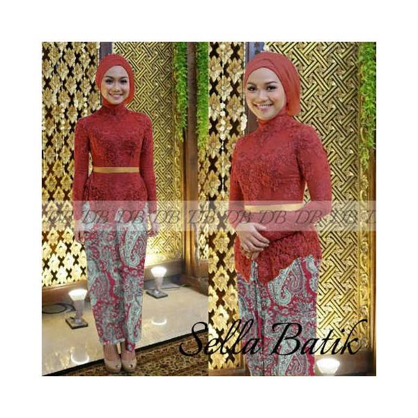 Maxi Kebaya modern Sella batik