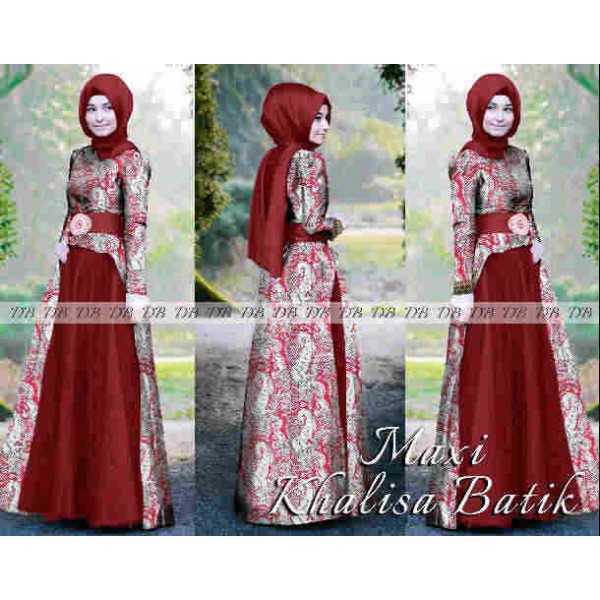 Maxi-Khalisa-Batik-Merah