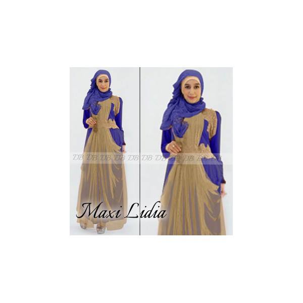 Maxi Lidya biru