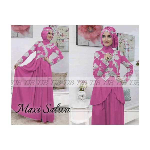 Maxi-Salwa-Brukat-Fanta