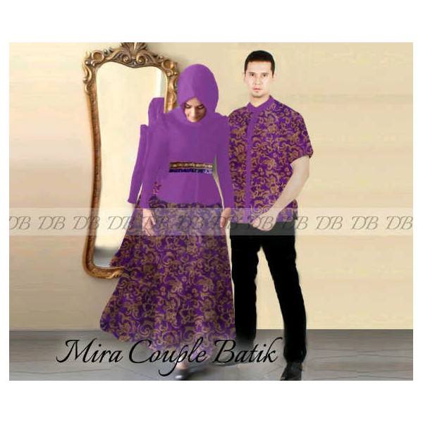Mira batik Couple UNGU