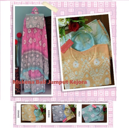 Mukena Bali Jumput Kejora