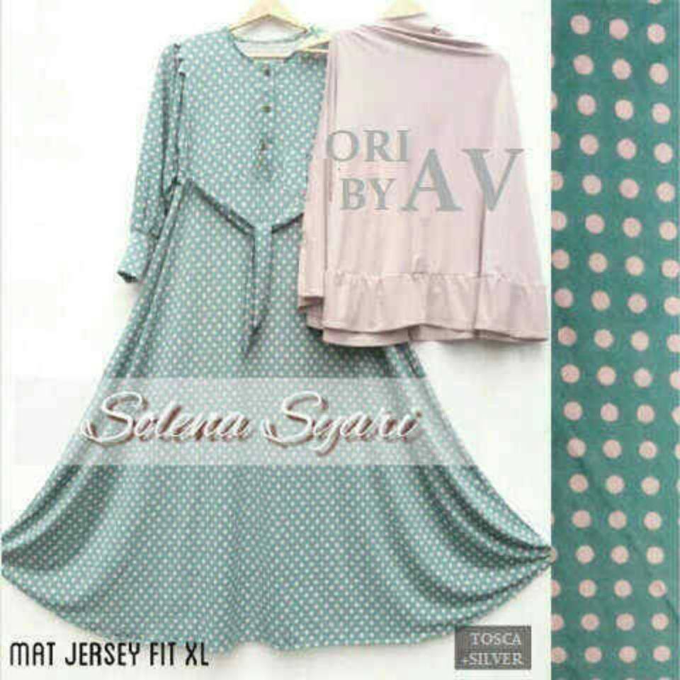 Selena syari polkadot tosca