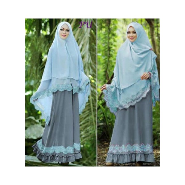 Soleha Bergo Set Abu