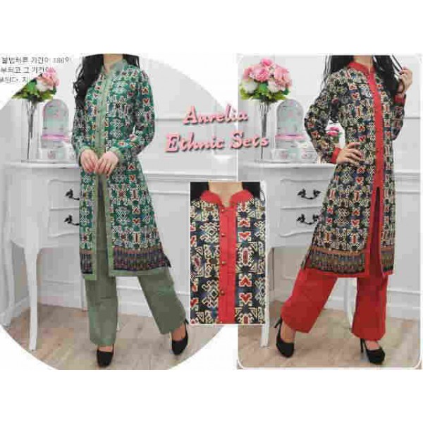 Stelan Katun Batik Aurelia