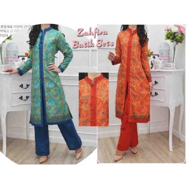 Stelan Katun Batik zahfira