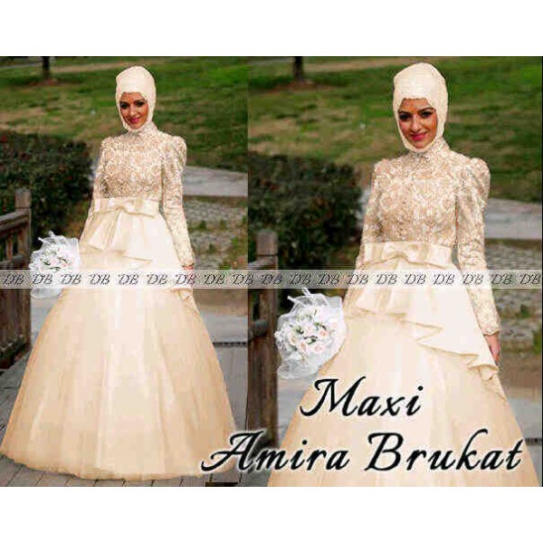 Maxi-Amira-Brukat-Cream
