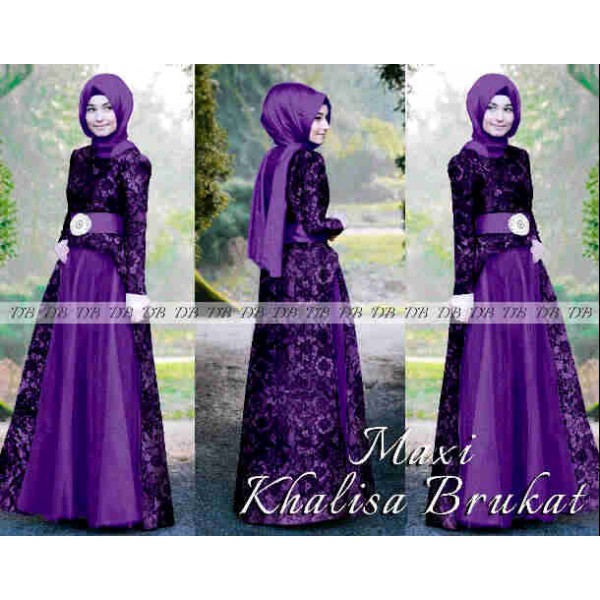 Maxi-Khalisa-Brukat-Ungu