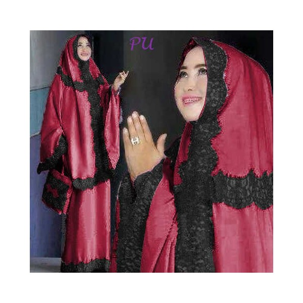 Mukenah-JAMINAH-mAROON