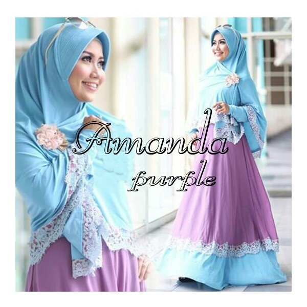 Amanda-Syari-Purple