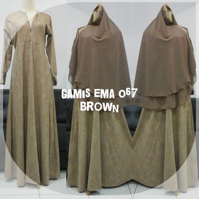 gamis-ema-067-brown