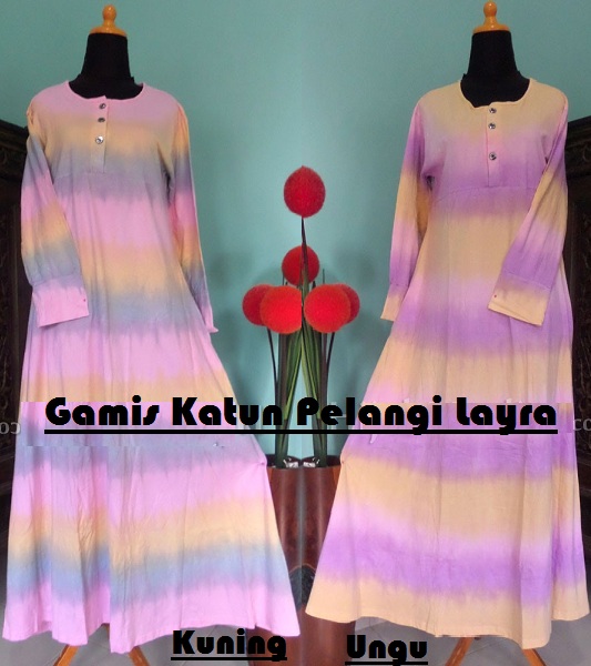 gamis-katun-pelangi-layra